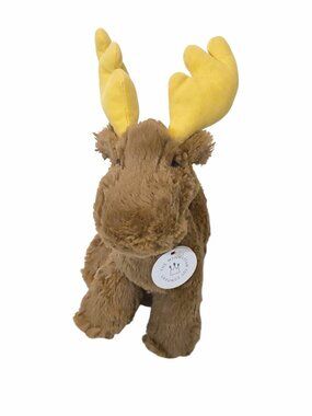 2015 Manhattan Toy Voyagers Morris Moose Plush Stuffed Beanbag Toy 8" NEW